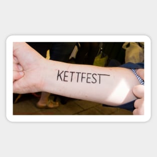 Kettfest Tattoo Sticker